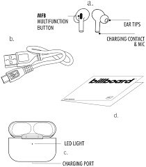 Billboard Earbuds Instructions