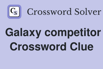 Samsung Competitor Crossword