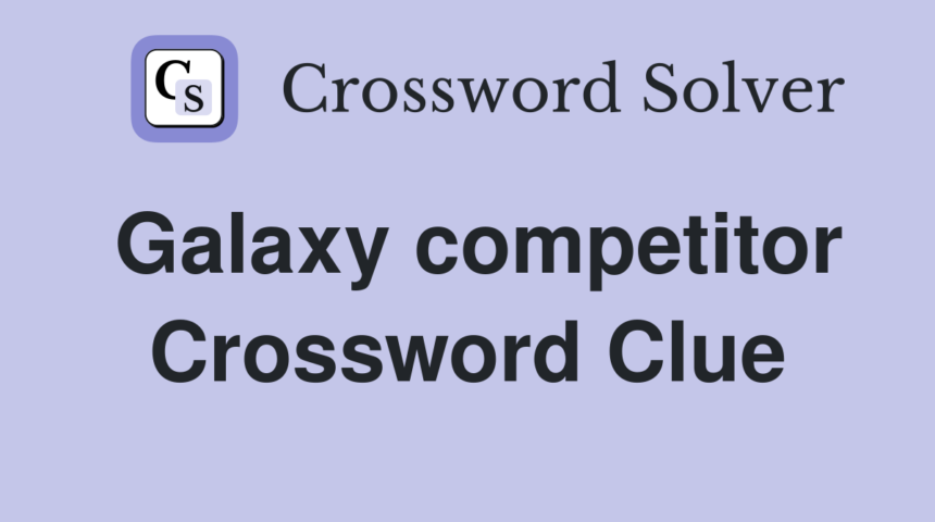 Samsung Competitor Crossword