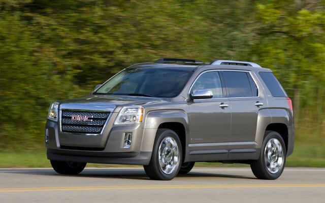 2010 GMC Terrain SLE 2 overhead console